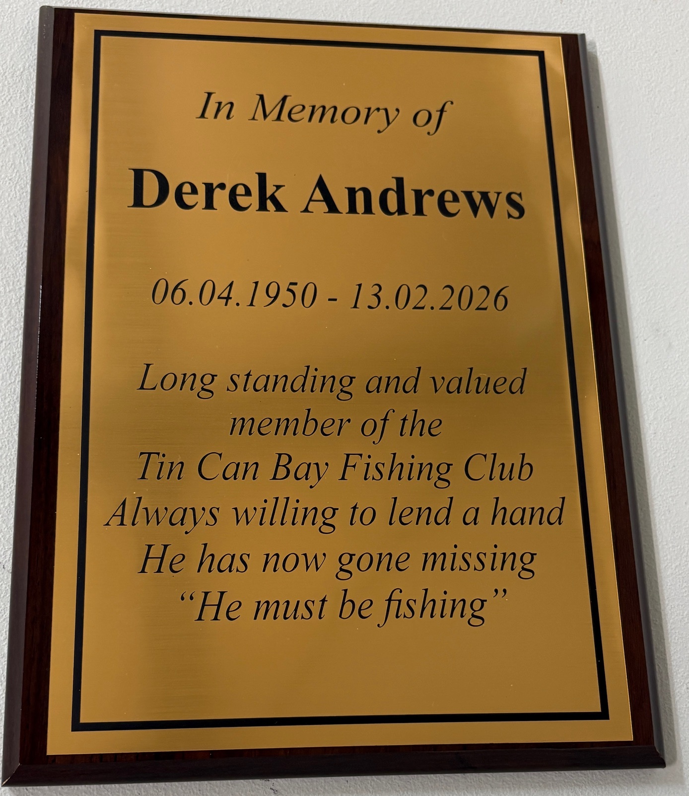 Plaque